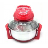 HANABISHI หม้ออบลมร้อน 1300W 12.0ลิตร (MV-007 1300W) Red