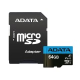 ADATA MicroSDXC Premier C10 UHS-I R85W25 with SD Adapter
