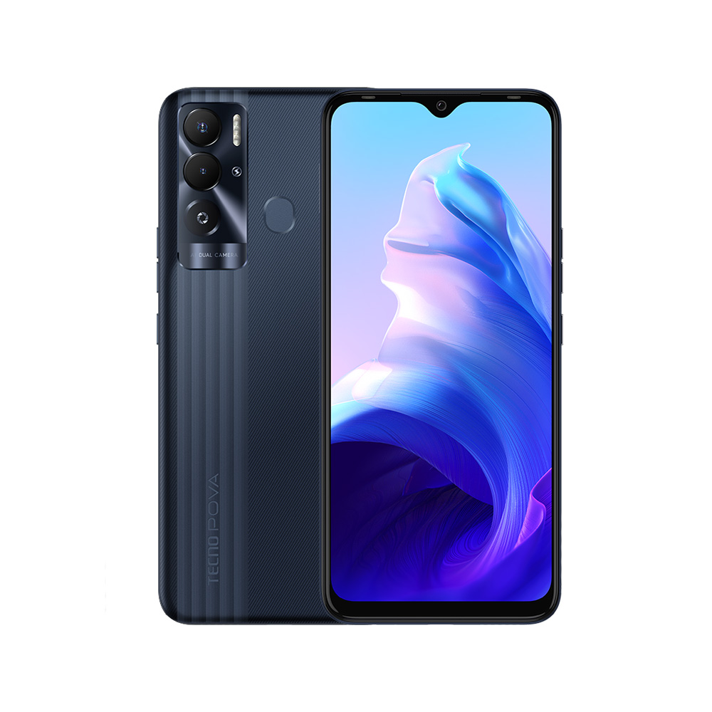 สมาร์ทโฟน Tecno Pova Neo (4+64) Obsidian Black