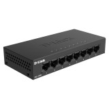 สวิตช์ฮับ D-Link Network DGS-108GL 8 Port Gigabit Metal Desktop Switch