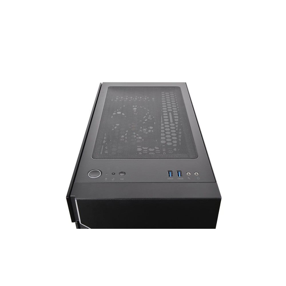 เคสคอมพิวเตอร์ THERMALTAKE Computer Case H200 TG RGB Black