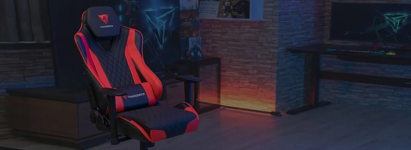 ThunderX3 Gaming Chair TGC12 REV Black Red