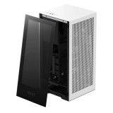 เคสคอมพิวเตอร์ NZXT Computer Case H1 V2 Matte White/Black (CS-H11BW-US)