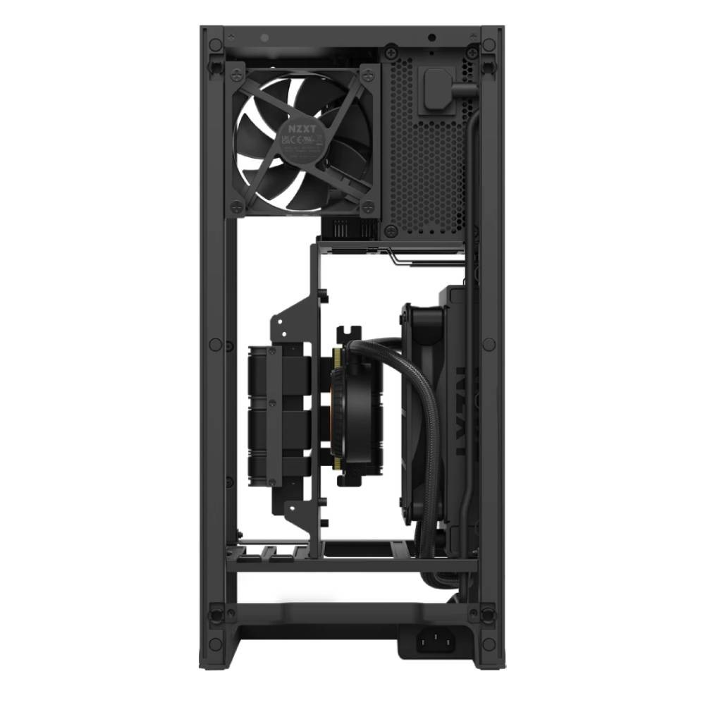 เคสคอมพิวเตอร์ NZXT Computer Case H1 V2 Matte White/Black (CS-H11BW-US)