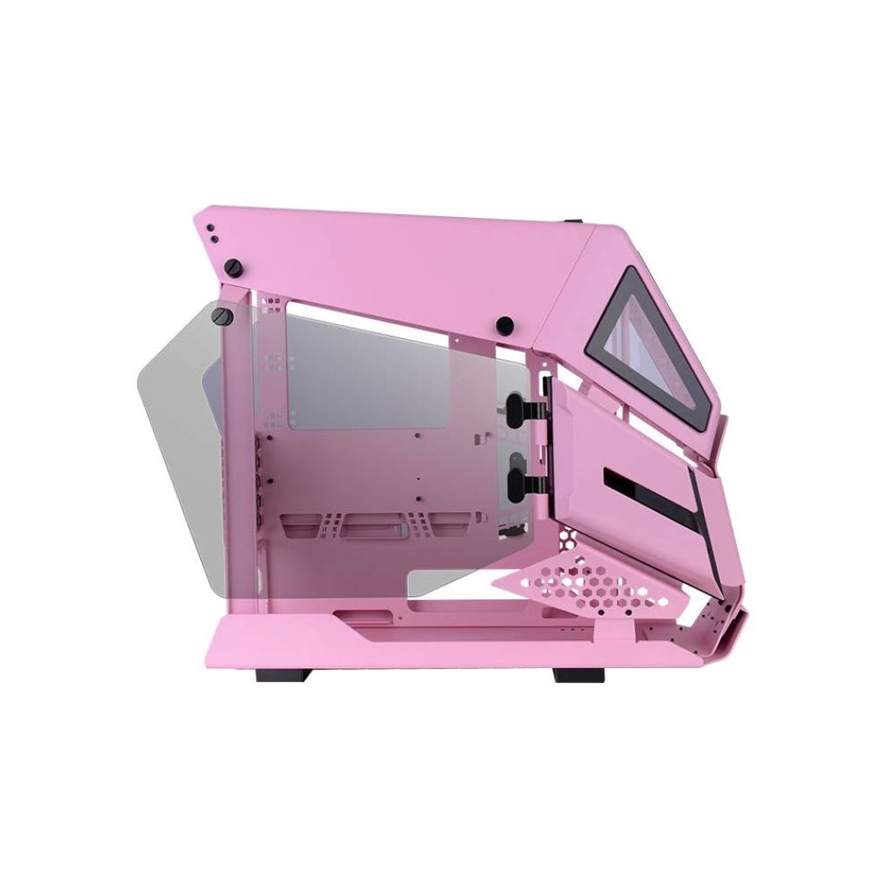 เคสคอมพิวเตอร์ Thermaltake Computer Case AH T200 Pink Edition Micro Chassis