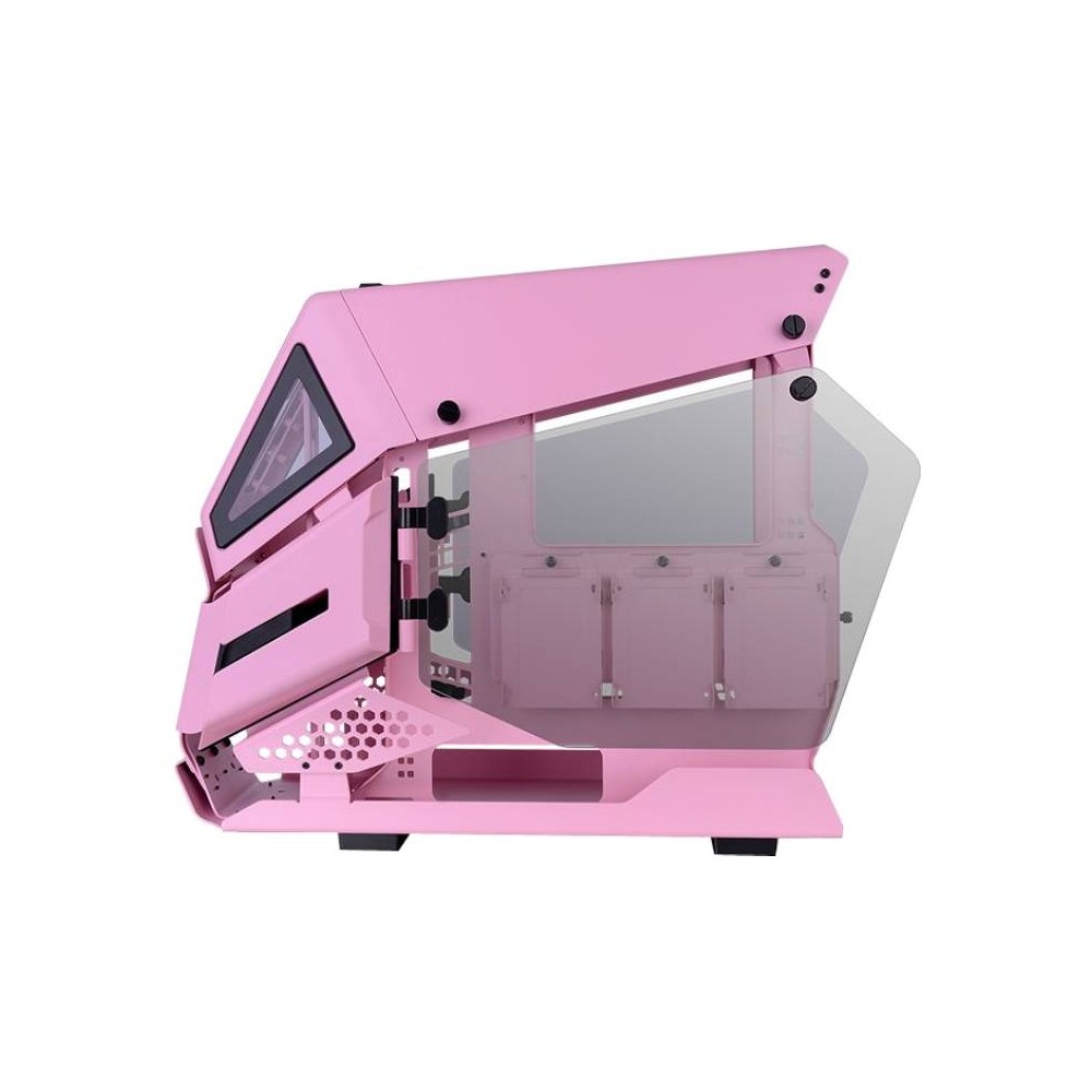 เคสคอมพิวเตอร์ Thermaltake Computer Case AH T200 Pink Edition Micro Chassis