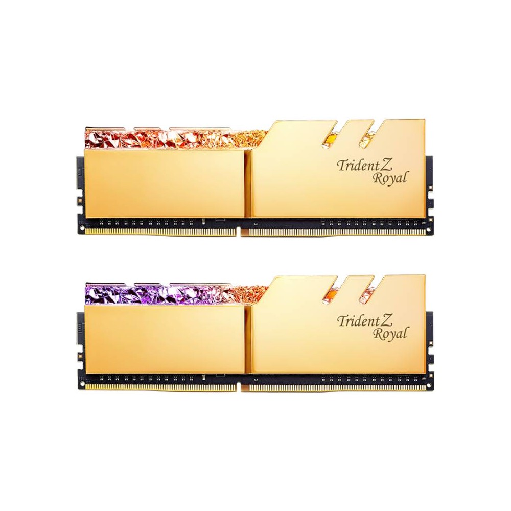 G.Skill Ram PC DDR4 16GB/3200MHz.CL16 (8GBX2) Trident Z Royal