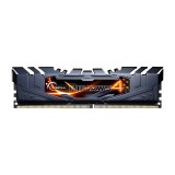 G.Skill Ram PC DDR4 8GB/2666MHz.CL 19 (8GBX1) Ripjaws 4 Black