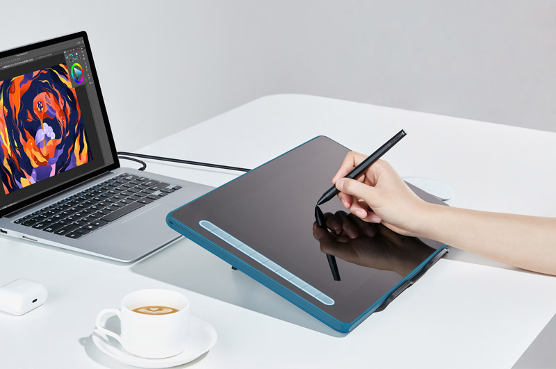 เมาส์ปากกาแบบหมุนได้ XPPEN Mouse Pen Artist 12 2nd Gen (Black)