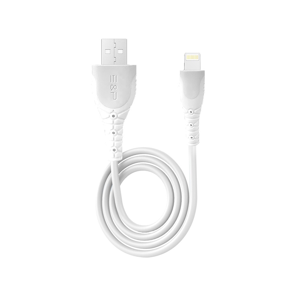 สายชาร์จ E&P Lightning 1.2 เมตร White
