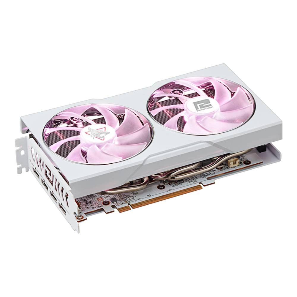 การ์ดจอ Power Color AMD Hellhound Sakura Radeon RX 6650 XT 8GB GDDR6 128-bit