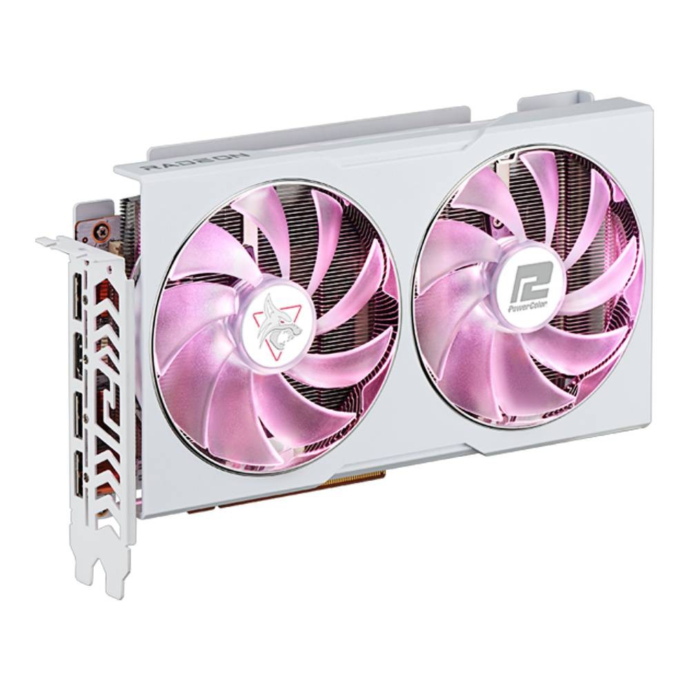 การ์ดจอ Power Color AMD Hellhound Sakura Radeon RX 6650 XT 8GB GDDR6 128-bit