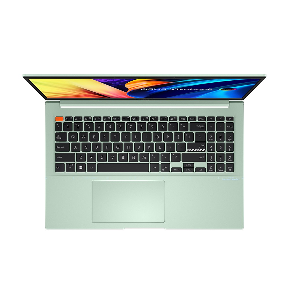โน๊ตบุ๊ค Asus VivoBook S15 OLED K3502ZA-L1502WS Brave Green