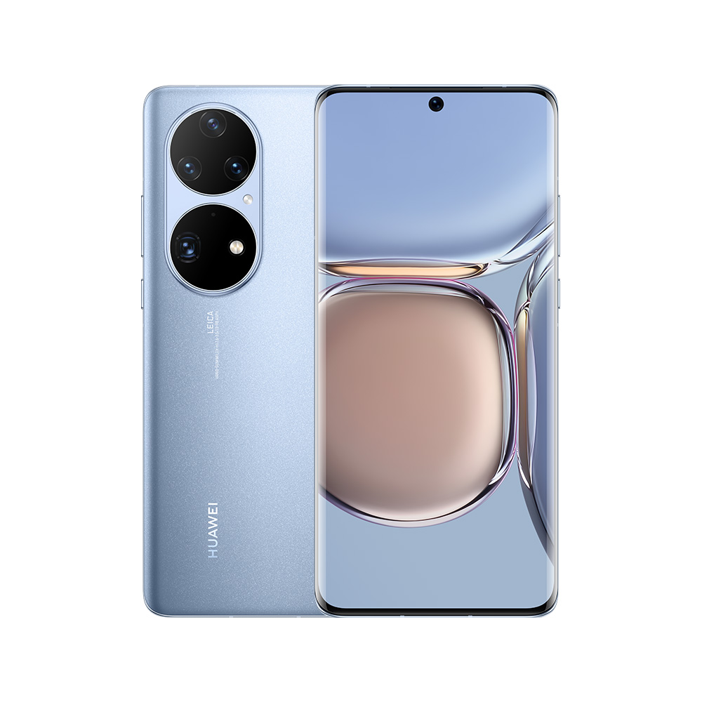 โทรศัพท์มือถือ Huawei P50 Pro Silver Blue (HMS)