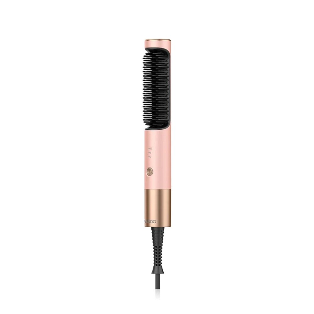 แปรงหวีผมไฟฟ้า PANDO 3 In 1 Hair Brush Pink
