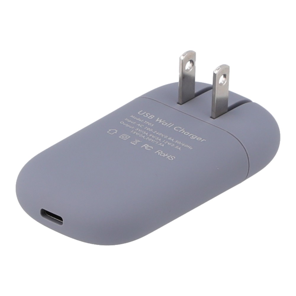 อะแดปเตอร์ Blue Box Flat Wall USB Charger USBC (PD30W) TP05 Matte Grey