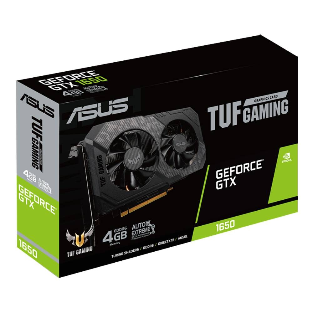  ASUS VGA TUF GTX1650 4GD6 GAMING 4GB GDDR6 128 bit