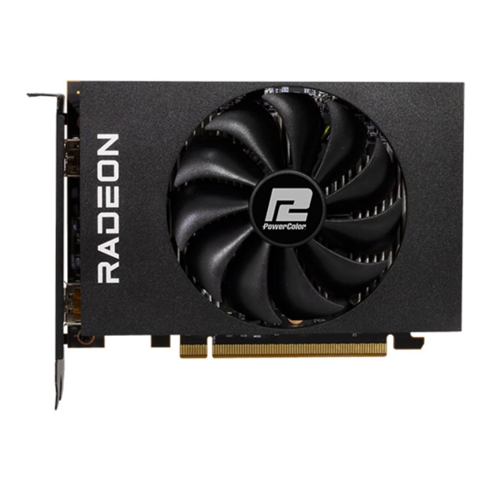 กราฟฟิคการ์ด Power Color VGA AMD Radeon RX 6400 ITX 4GB GDDR6 64-bit
