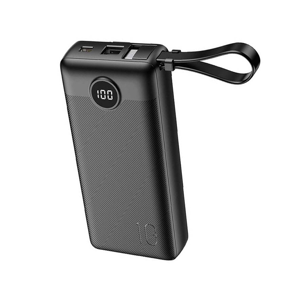 พาวเวอร์แบงค์ ALPHA 10,000 mAh E10 Black