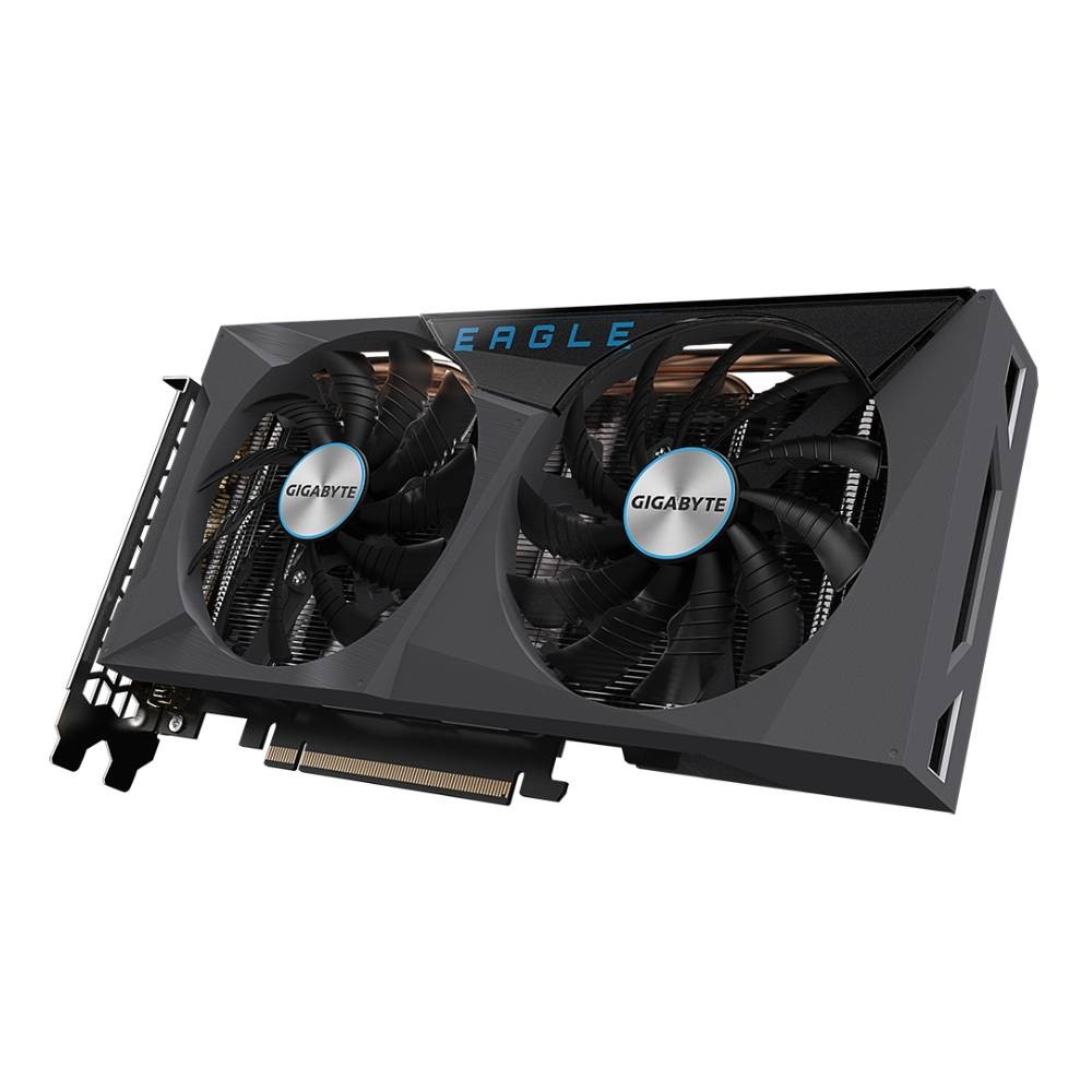 กราฟฟิคการ์ด Gigabyte GeForce RTX 3060 EAGLE OC LHR 2.0 12G GDDR6 192-bit
