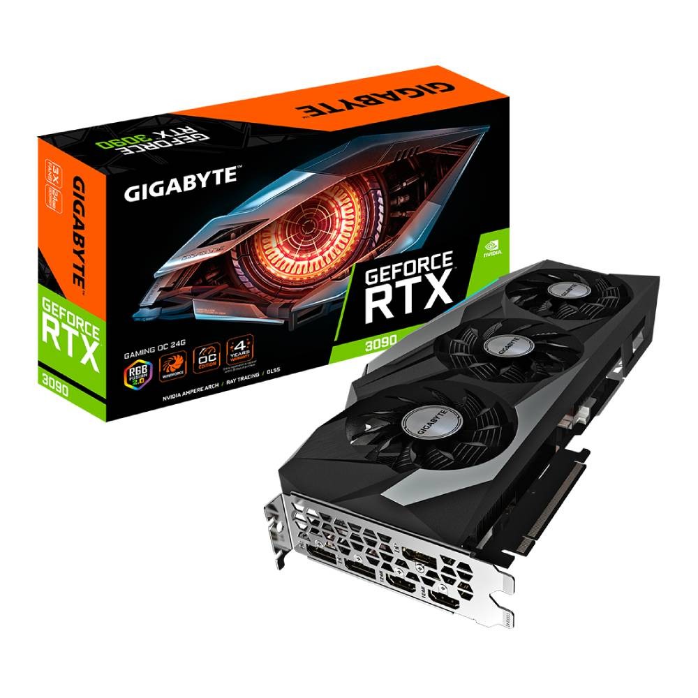 กราฟฟิคการ์ด Gigabyte VGA GeForce RTX 3090 GAMING OC 24GB GDDR6X 384-bit