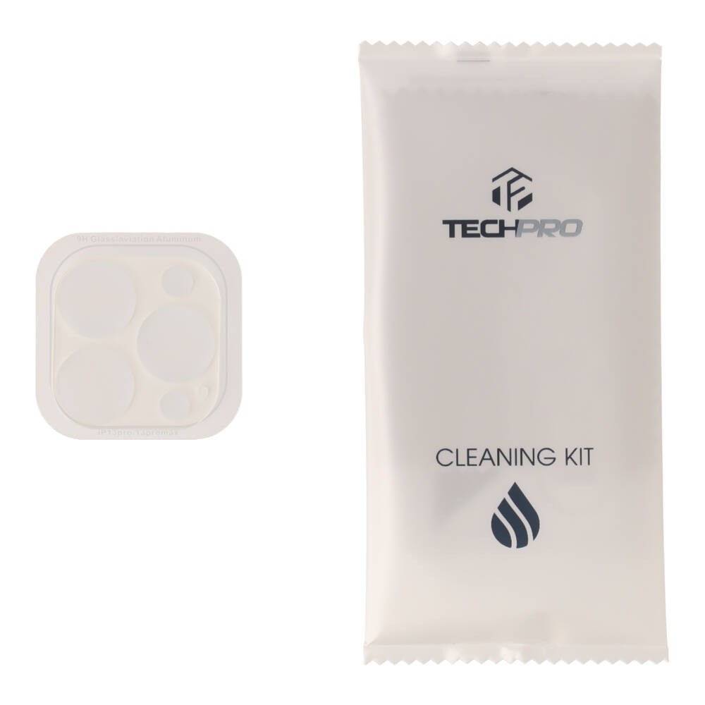 ฟิล์มกันเลนส์ TECHPRO Camera Full Lens iPhone 13 Pro/13 Pro Max Plain