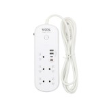 ปลั๊กไฟ VOX Nova iOT 1 Switch 5 Outlet 2 USB 1 Type-C 1 PD20W Fast Charge 3M.