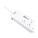 ปลั๊กไฟ VOX Nova iOT 1 Switch 5 Outlet 2 USB 1 Type-C 1 PD20W Fast Charge 3M.