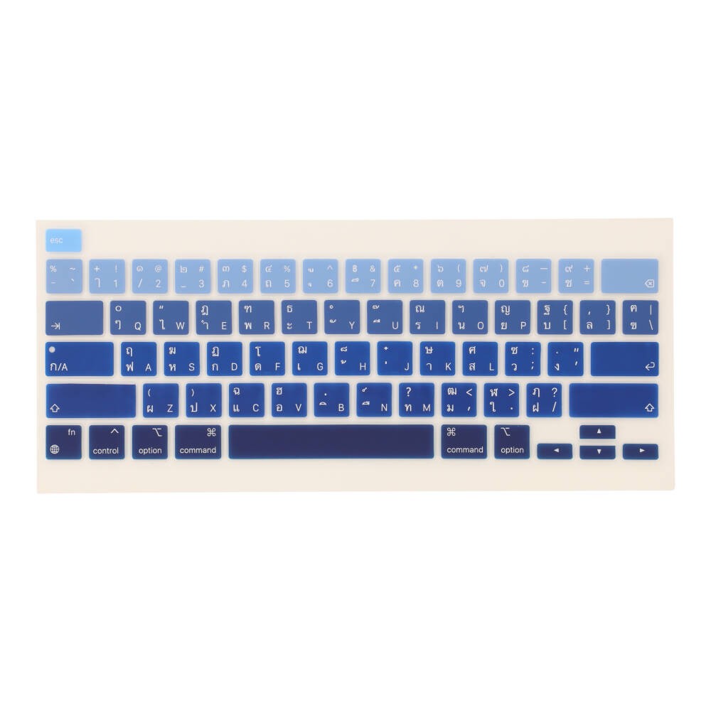 แผ่นซิลิโคนปกป้องคีย์บอร์ด TECHPRO Keyboard Protector for MacBook Air