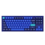 คีย์บอร์ดเกมมิ่ง Keychron Gaming Keyboard Q3 Hot swap RGB Backlight Knob - Blue frame-A Red switch Th