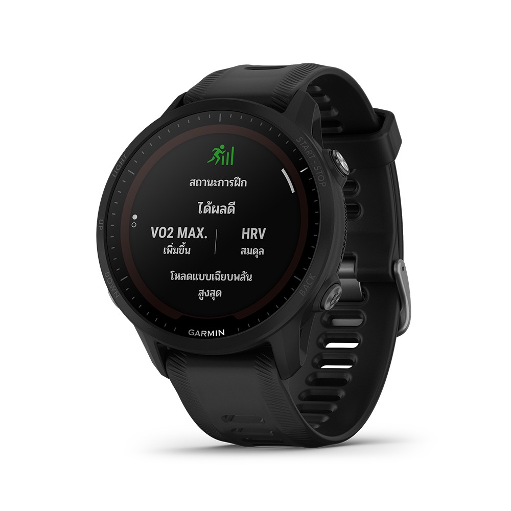 สมาร์ทวอทช์ Garmin Forerunner 955 Solar Black (RB)