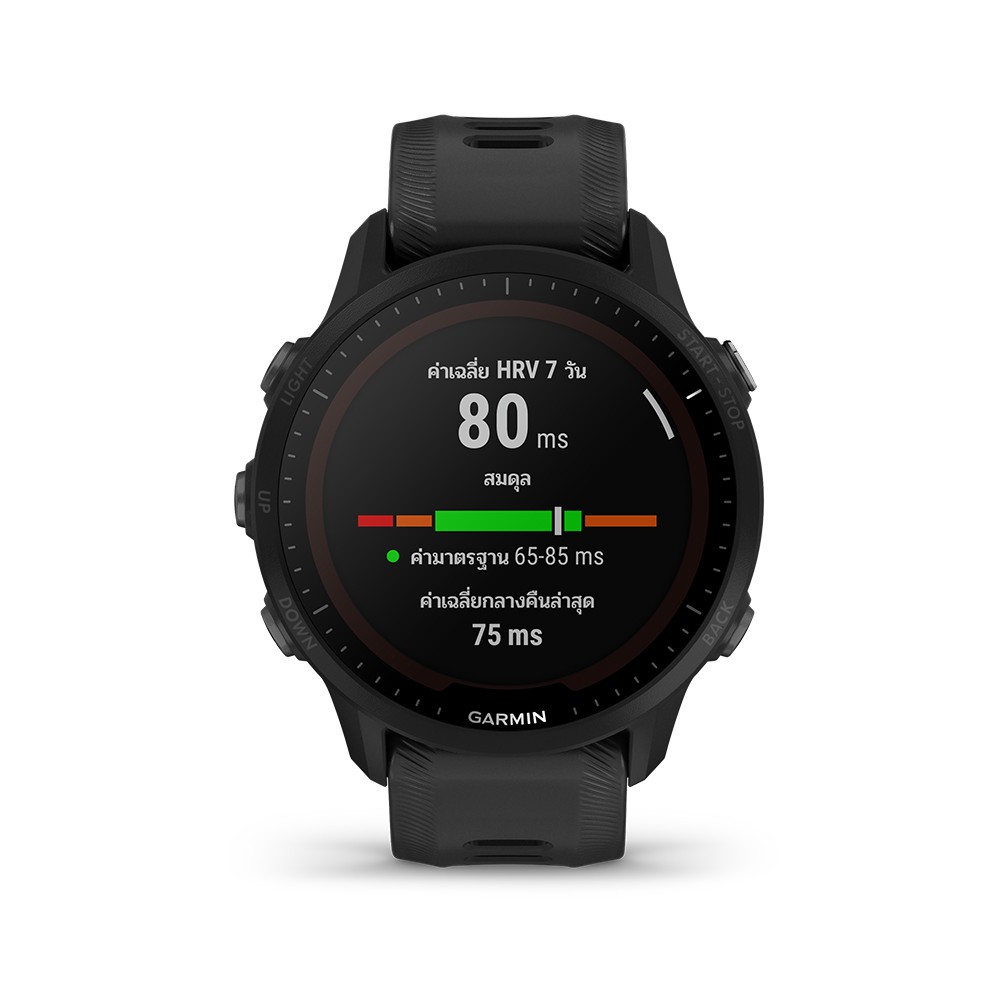 สมาร์ทวอทช์ Garmin Forerunner 955 Solar Black (RB)