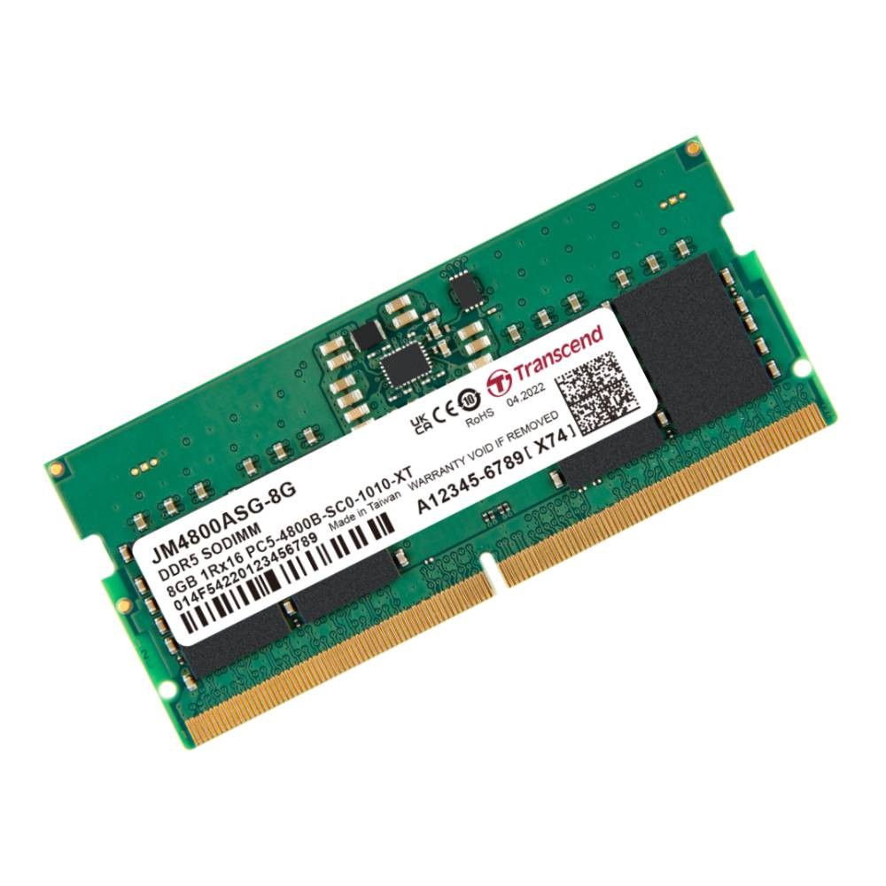 แรมโน้ตบุ๊ค Transcend Ram Notebook DDR5 8GB/4800MHz.CL40 (JM4800ASG-8G)