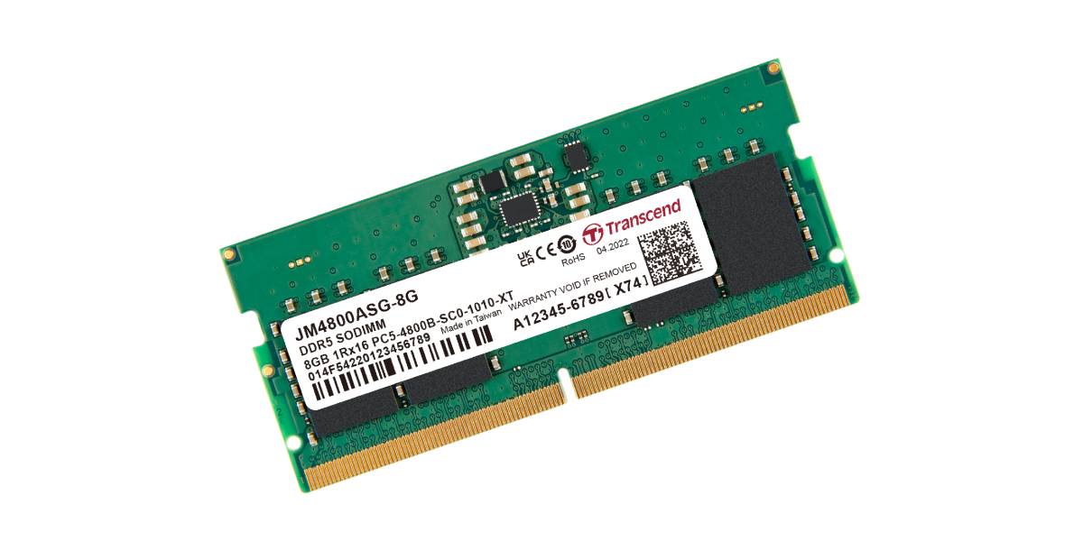 แรมโน้ตบุ๊ค Transcend Ram Notebook DDR5 8GB/4800MHz.CL40