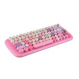 คีย์บอร์ด MOFii Bluetooth Keyboard Cotton Candy Mixed Pink (TH/EN)