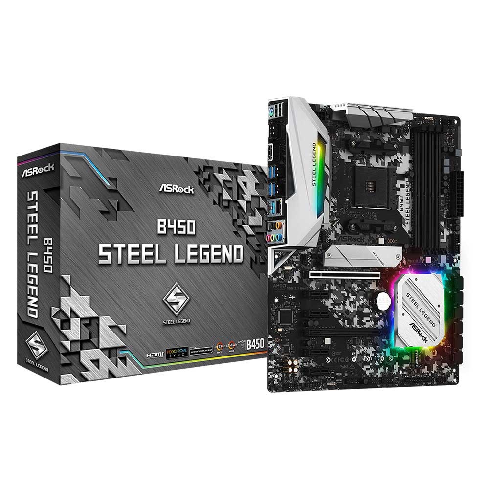 Asrock steel legend b450 после обновления перестала поддерживать ryzen 2