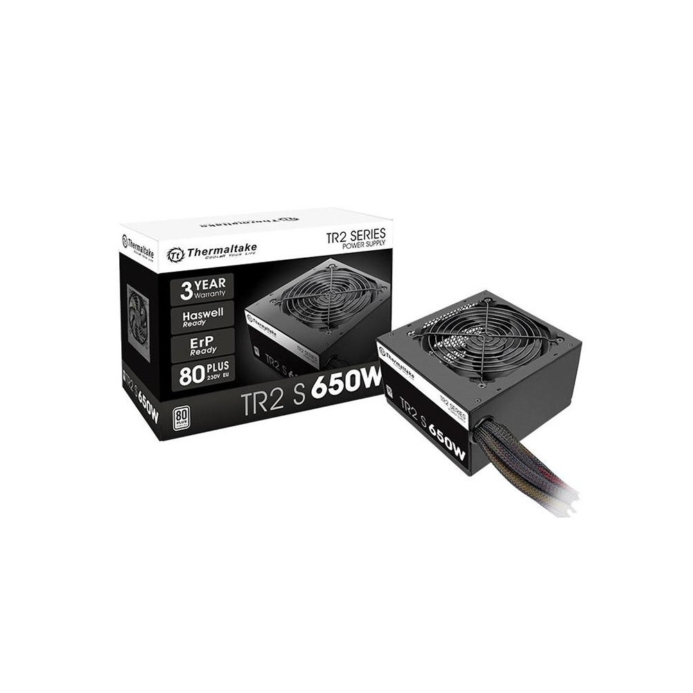 พาวเวอร์ซัพพลาย Thermaltake Power Supply TR2 S 650Watts