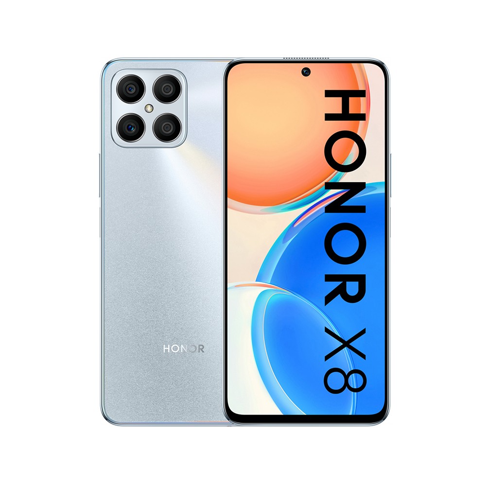สมาร์ทโฟน Honor X8 (6+128GB) Titanium Silver