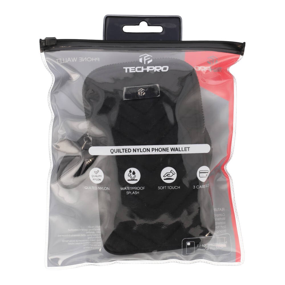 กระเป๋า TECHPRO Daybag Quilted Nylon Black