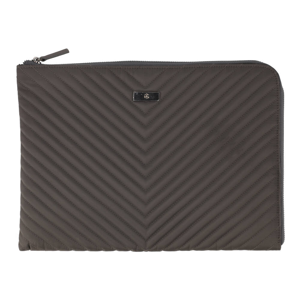 กระเป๋า TECHPRO Sleeve MacBook/Laptop 1314 inch Quilted Nylon Grey