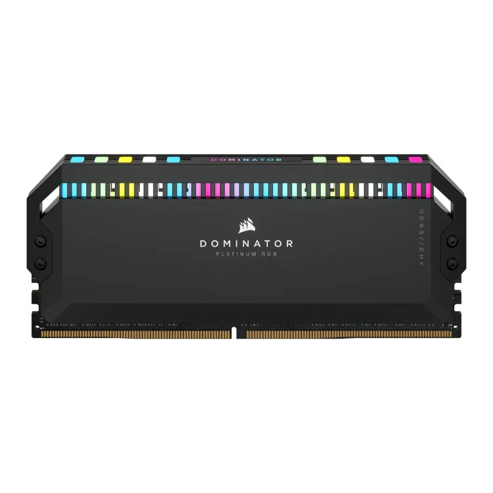 แรมพีซี Corsair DDR5 32GB/6200MHz.CL36 (16GBx2) Dominator Platinum RGB (Black)