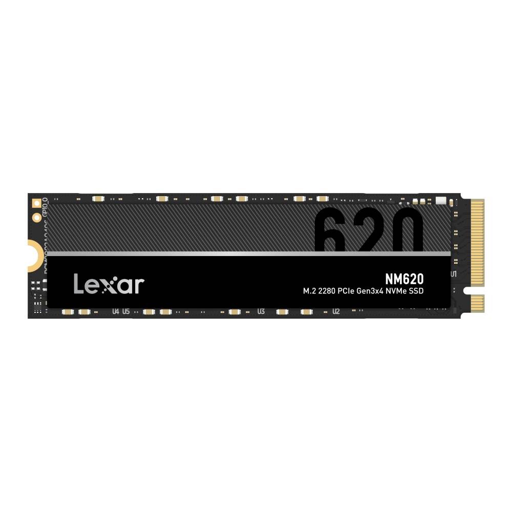 การ์ดเอสเอสดี LEXAR SSD NM620 1TB M.2 PCle/NVMe R3300MB/s W3000MB/s - 5 Year