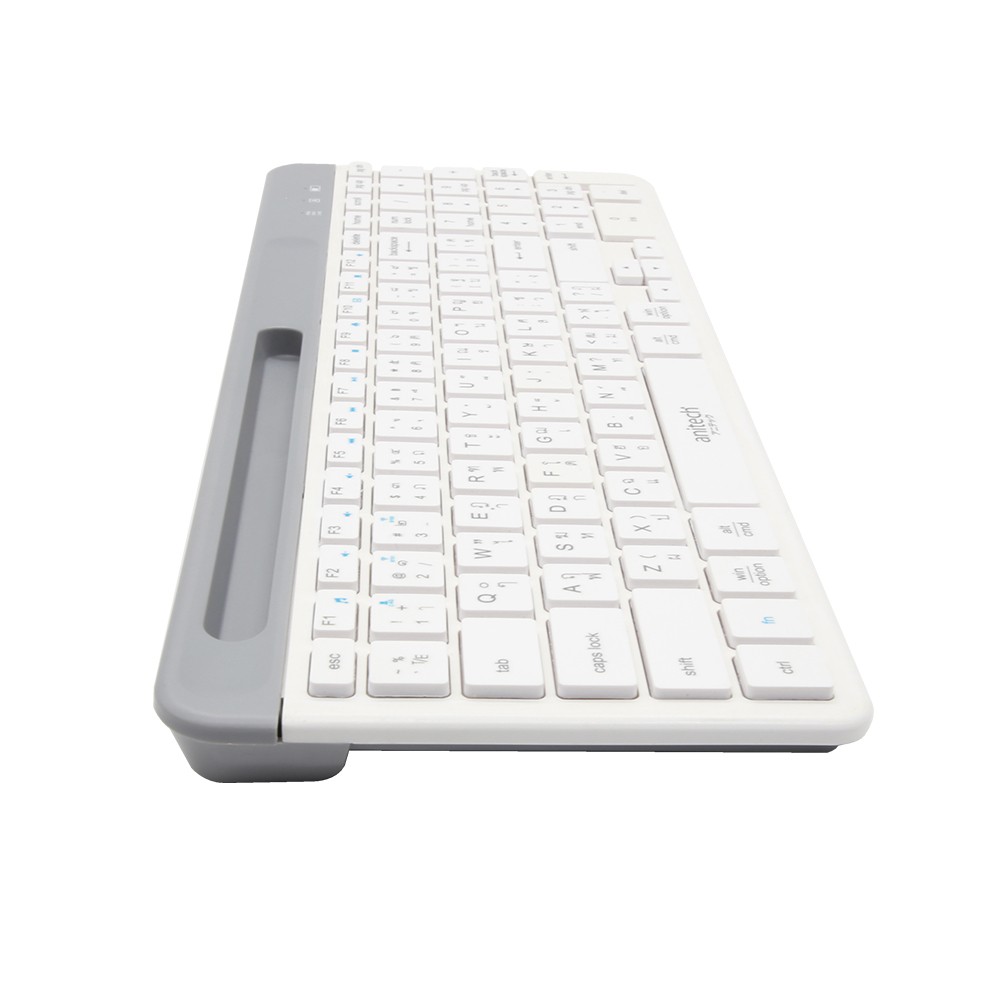 คีย์บอร์ดไร้สาย Anitech Bluetooth Rechageable (P505) White (TH/EN)