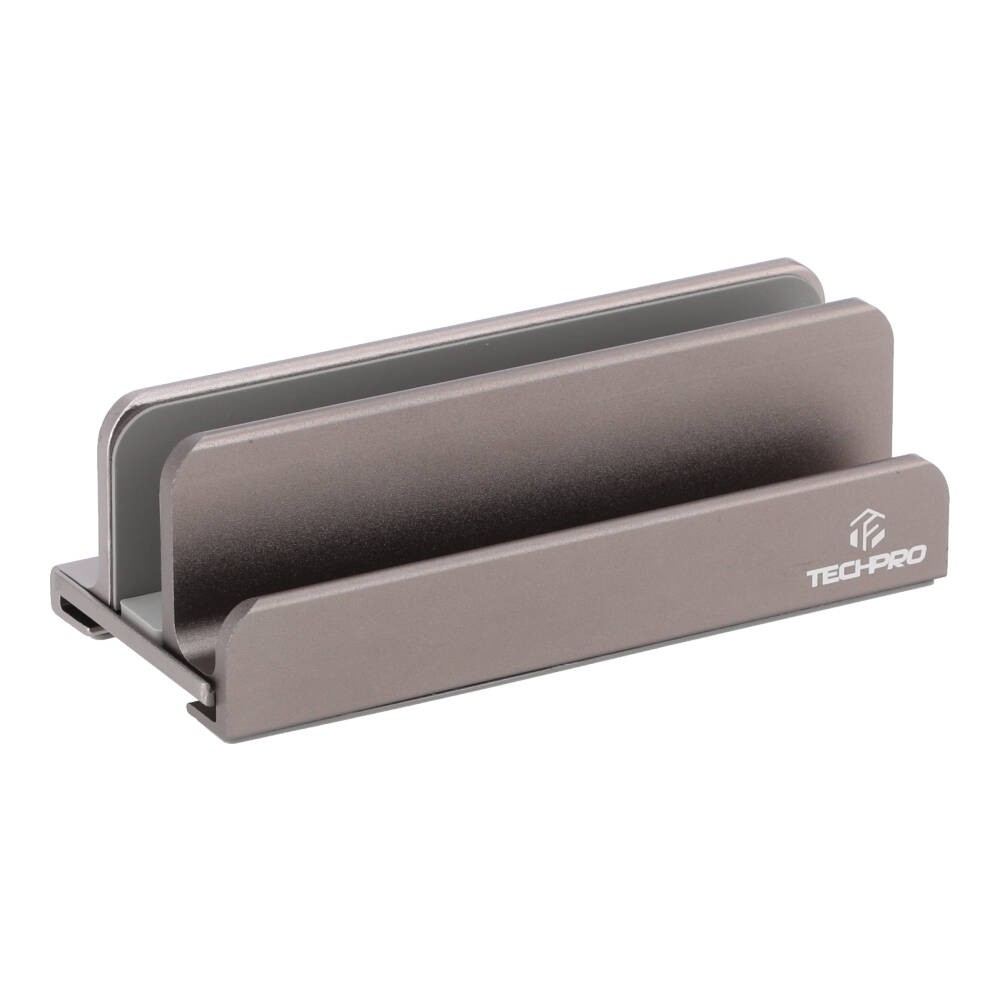 แท่นวางโน้ตบุ้ค TECHPRO Laptop&Tablet Management Stand 2 Slots - Grey