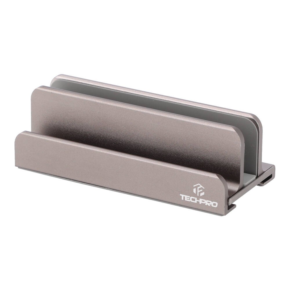 แท่นวางโน้ตบุ้ค TECHPRO Laptop&Tablet Management Stand 2 Slots - Grey