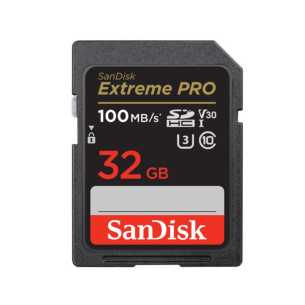 เมมโมรี่การ์ด SanDisk Extreme Pro SDHC 32GB U3 C10 V30(SDSDXXO-032G-GN4IN)