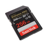 เมมโมรี่การ์ด SanDisk Extreme Pro SDXC 256GB V30 U3 C10 200MB/s R 140MB/s W (SDSDXXD-256G-GN4IN)