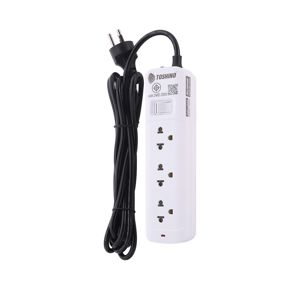 ปลั๊กไฟ Toshino Plug 3 Way 1 Switch 3M. (SO-33)