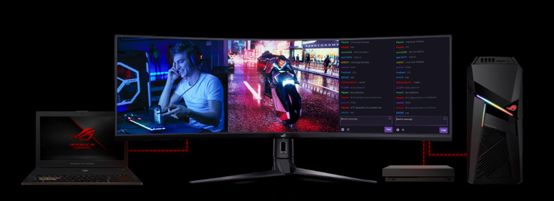 Asus ROG Strix XG49VQ 49 Curved Gaming FreeSync Monitor, 56% OFF