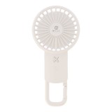พัดลมพกพา QPLUS Portable Fan with Carabiner - White